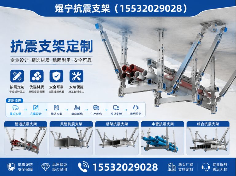 伊犁煜宁抗震支架展示图